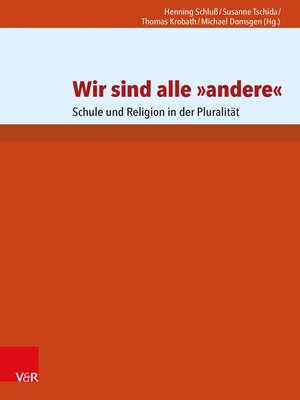 cover image of Wir sind alle »andere«